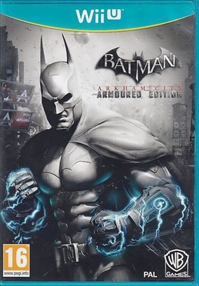 Batman Arkham City Armored Edition - Nintendo WiiU - (B Grade) (Genbrug)